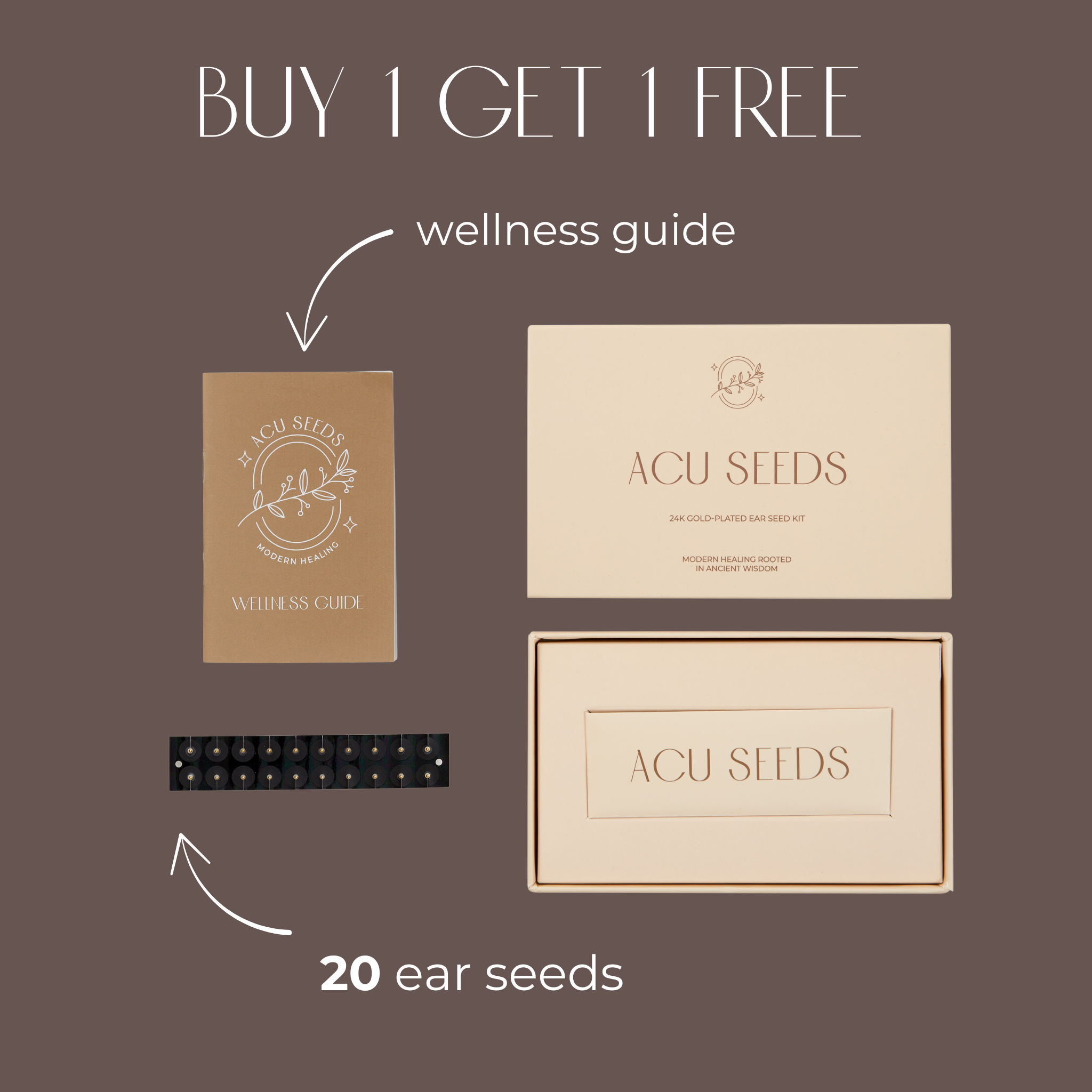 Original Acu Seeds Ear Seed Kit