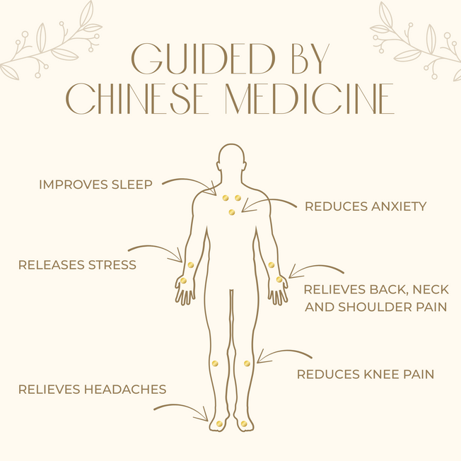 Gold Acupressure Magnet Patches