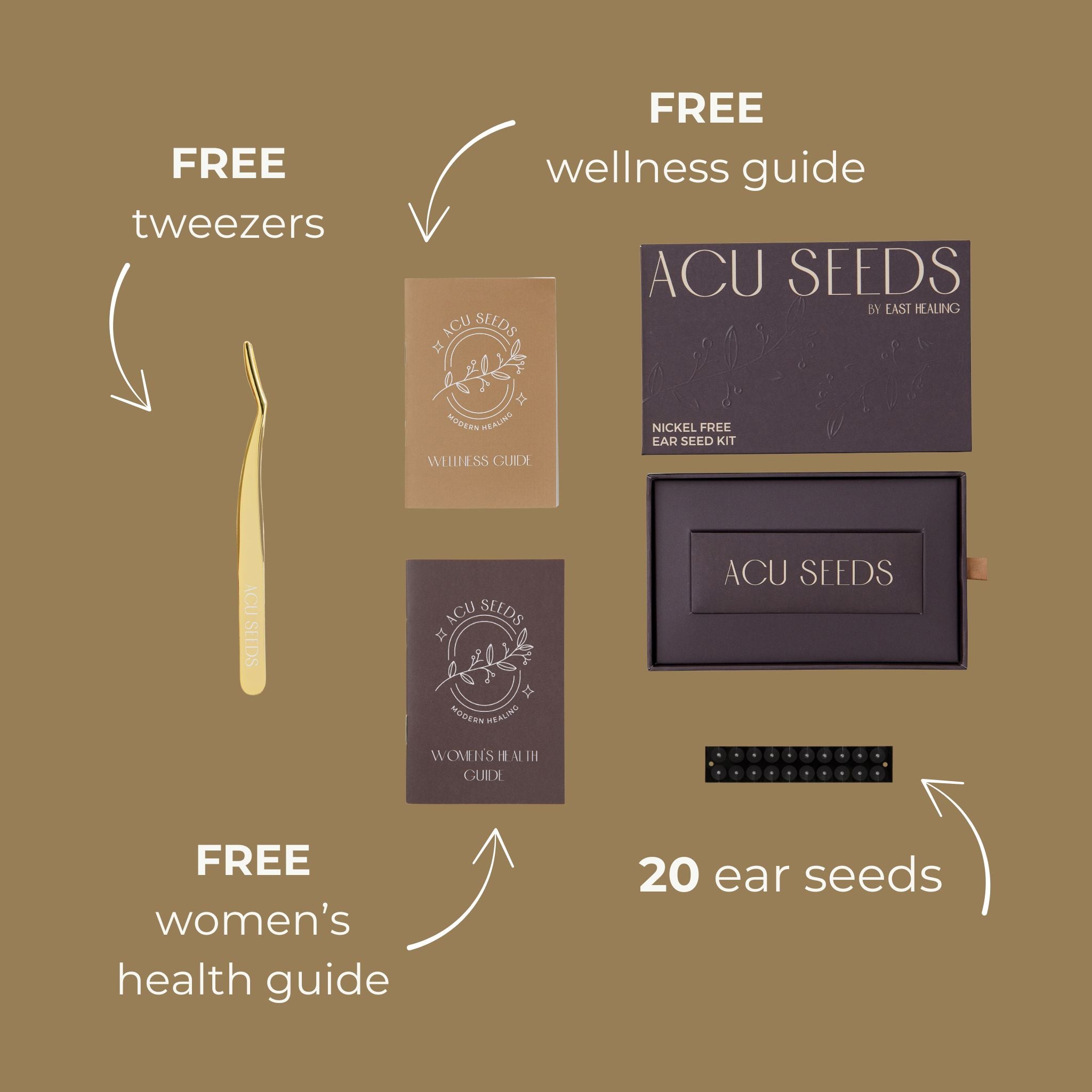 Acu Seeds Women's Health Ear Seed Kit