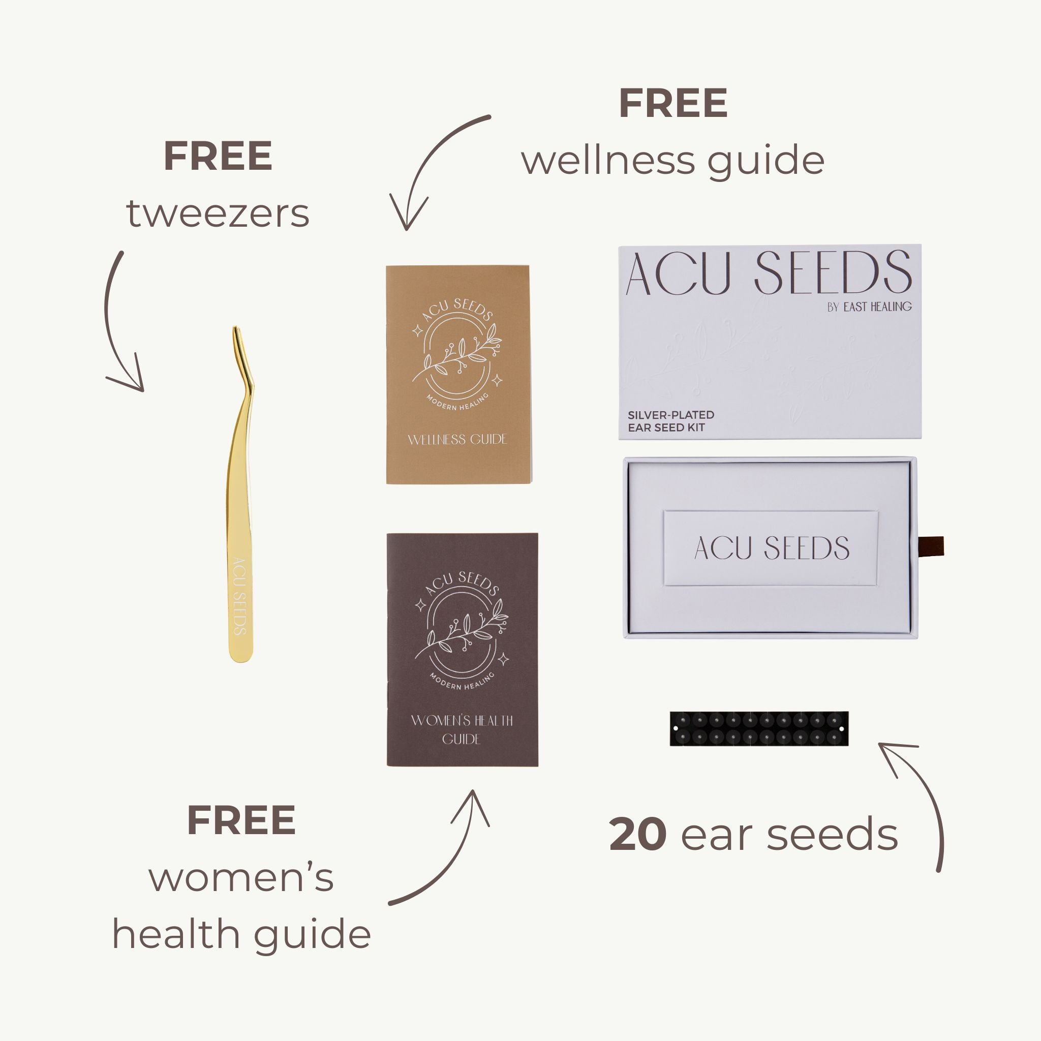 Acu Seeds Women's Health Ear Seed Kit