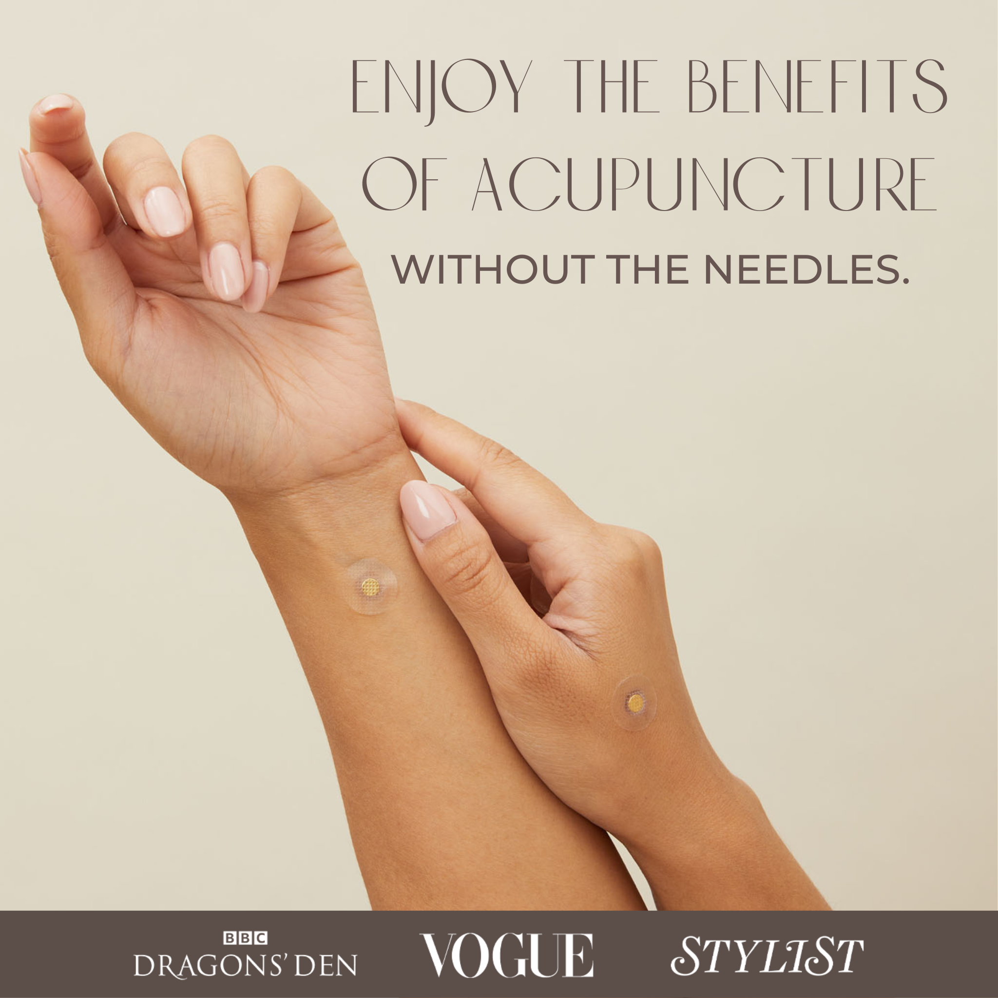 Acupuncture Patches - Gold Acupressure Magnet Patches – East Healing