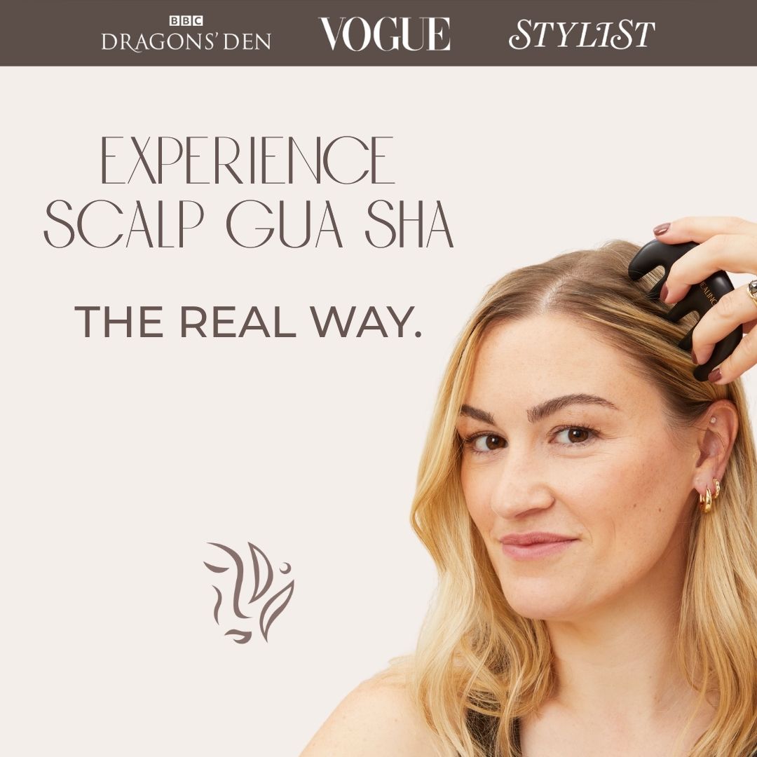 Bian Stone Scalp Gua Sha Comb