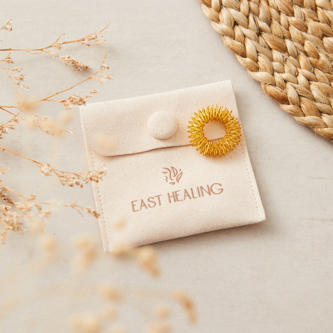 Gold Acupressure Ring