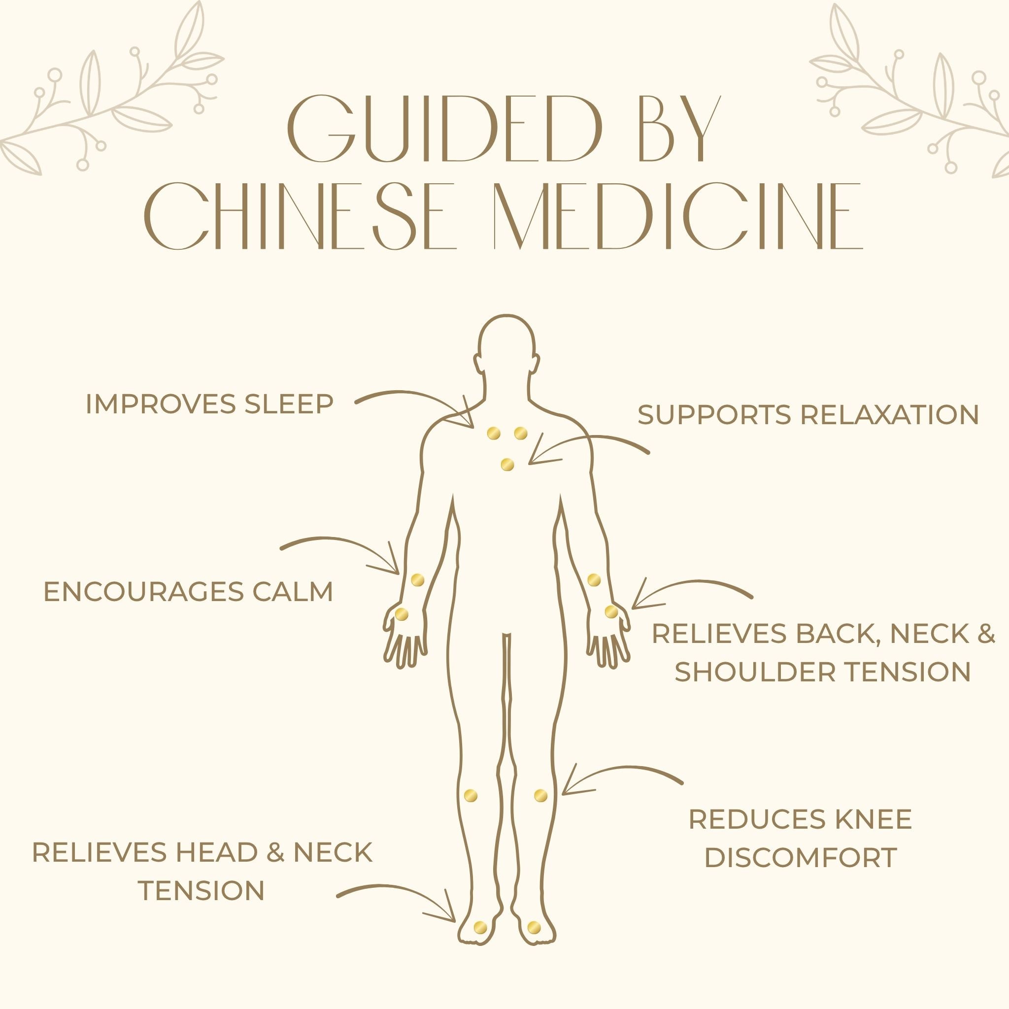 Gold Acupressure Magnet Patches