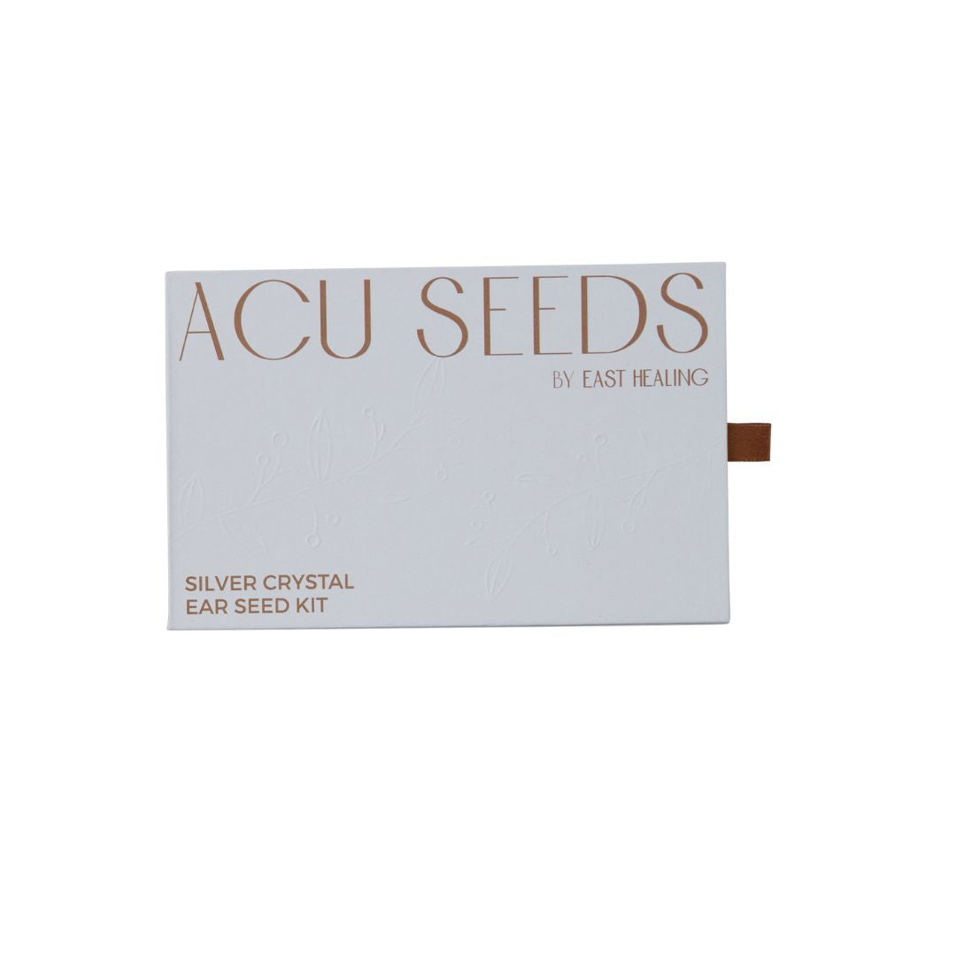 Acu Seeds Ear Seed Kit - SILVER CRYSTAL