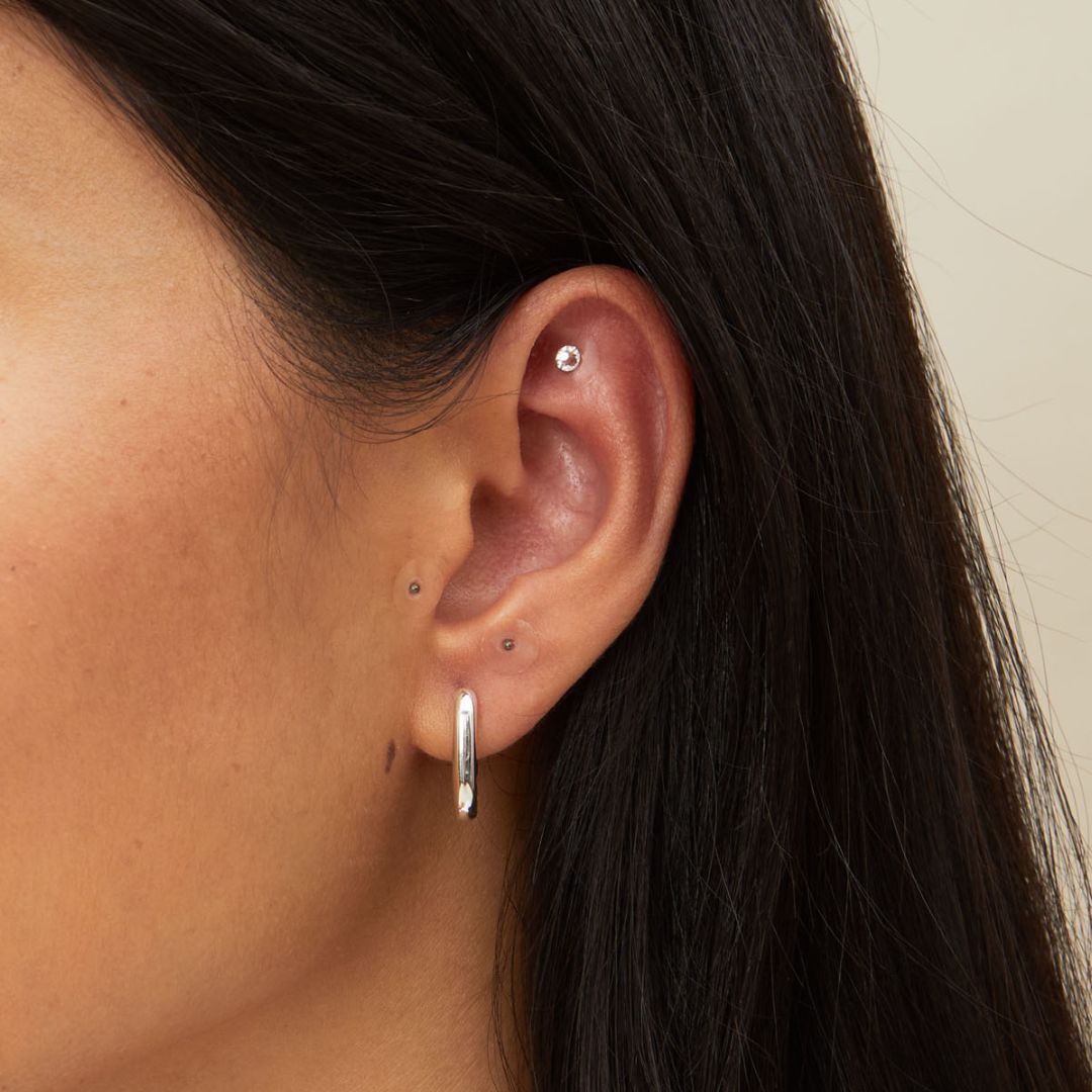 Acu Seeds Ear Seed Kit - SILVER CRYSTAL